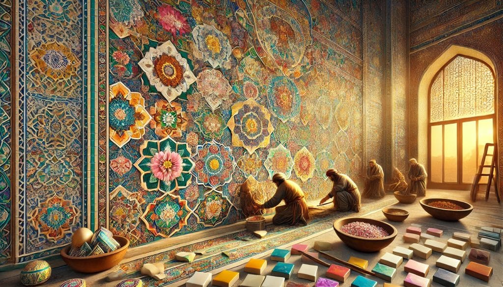 The History and Significance of Islamic Wall Art The Techniques Used