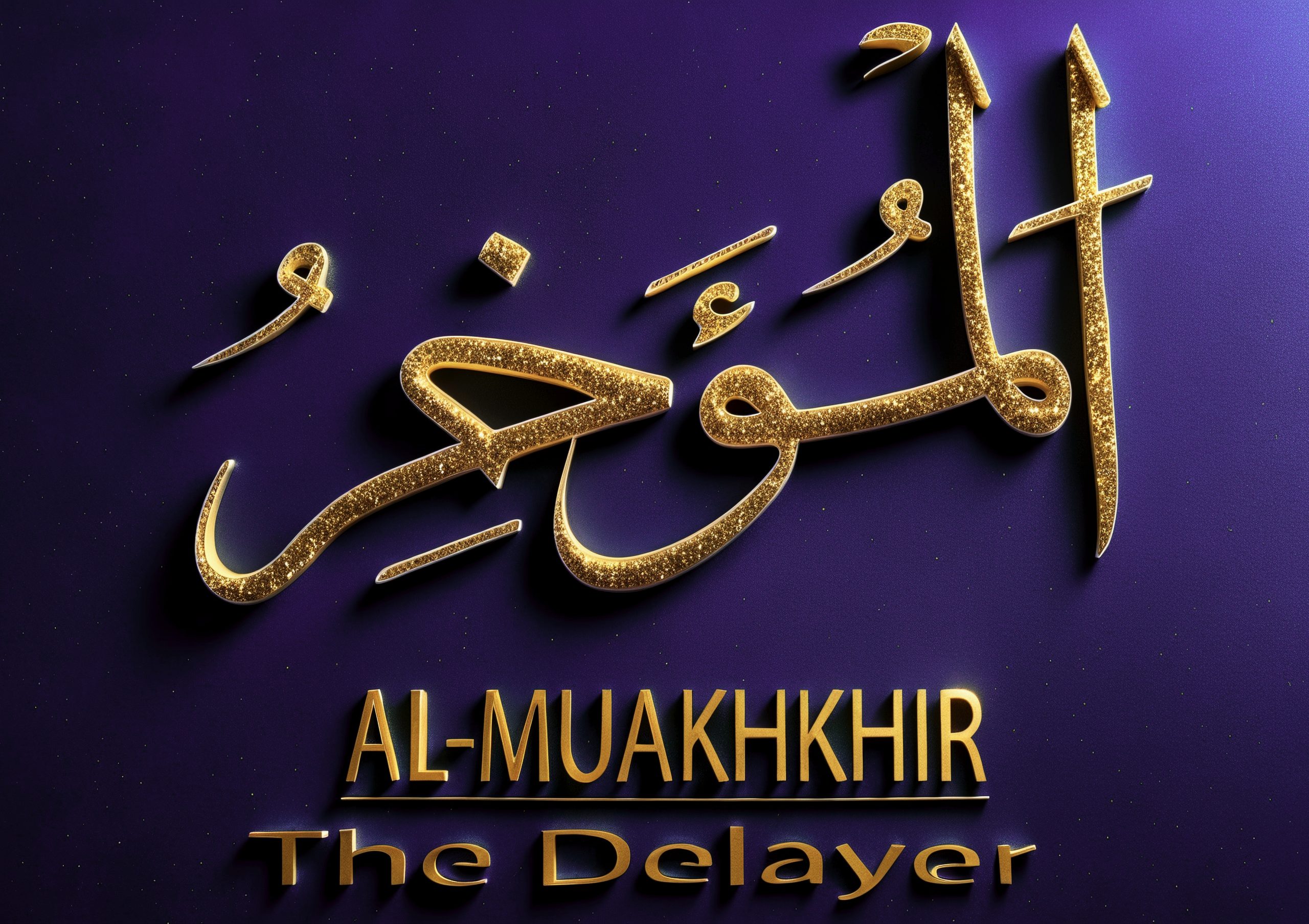 Al-Mu'akhkhir Allah's 99 Names Al-Mu'akhkhir Allah's 99 Names - Image 15