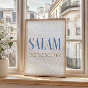 Salam Handsome Digital Wall Art