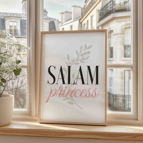Salam Princess Wall Art