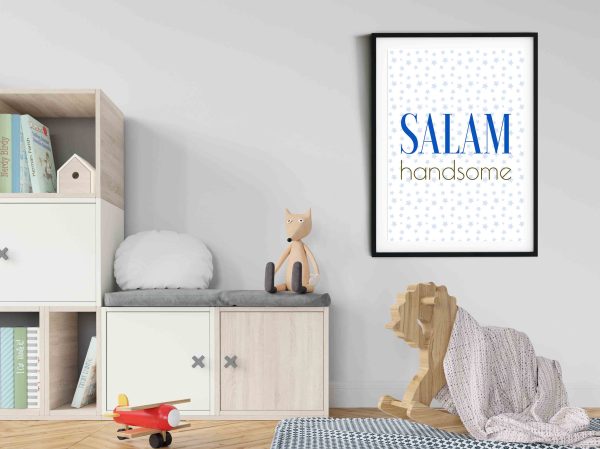 Salam Handsome Digital Wall Art