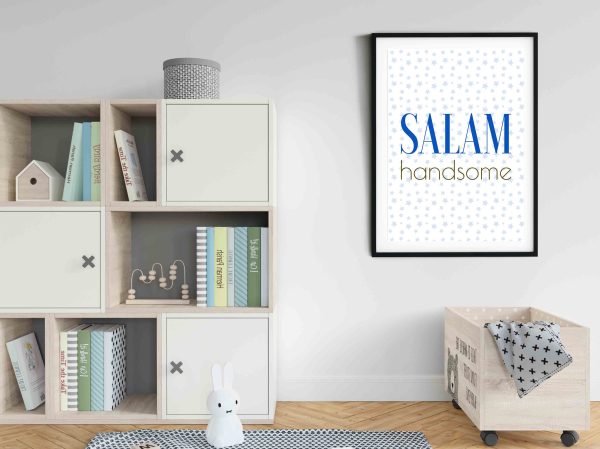Salam Handsome Digital Wall Art