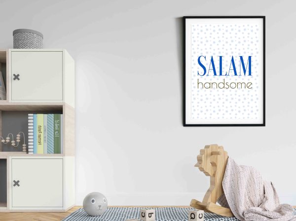 Salam Handsome Digital Wall Art