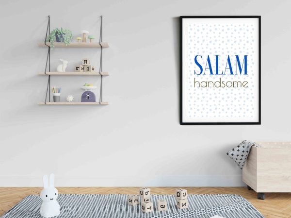 Salam Handsome Digital Wall Art