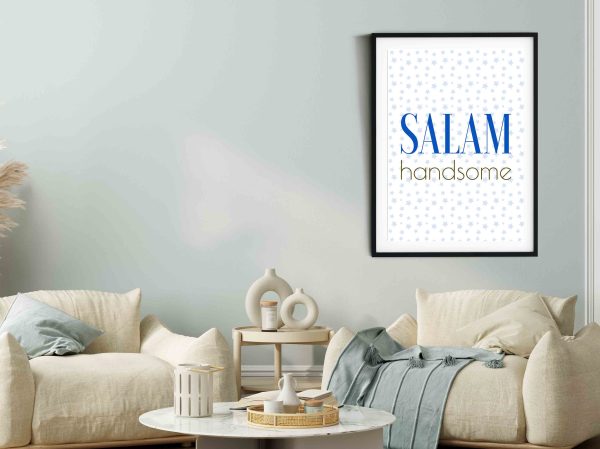 Salam Handsome Digital Wall Art