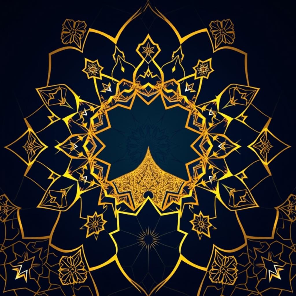 Abstract representation of divine uniqueness and incomparability
