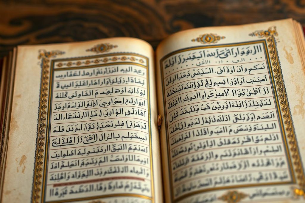 AL-AWWAL (الأوّل): The Divine Name of Allah, Meaning "The First" Ancient Islamic manuscript showing scholarly interpretation of AL-AWWAL (الأوّل)