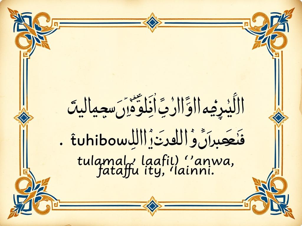 Beautifully written dua for seeking Allah's pardon as AL-'AFUWW (العفو)