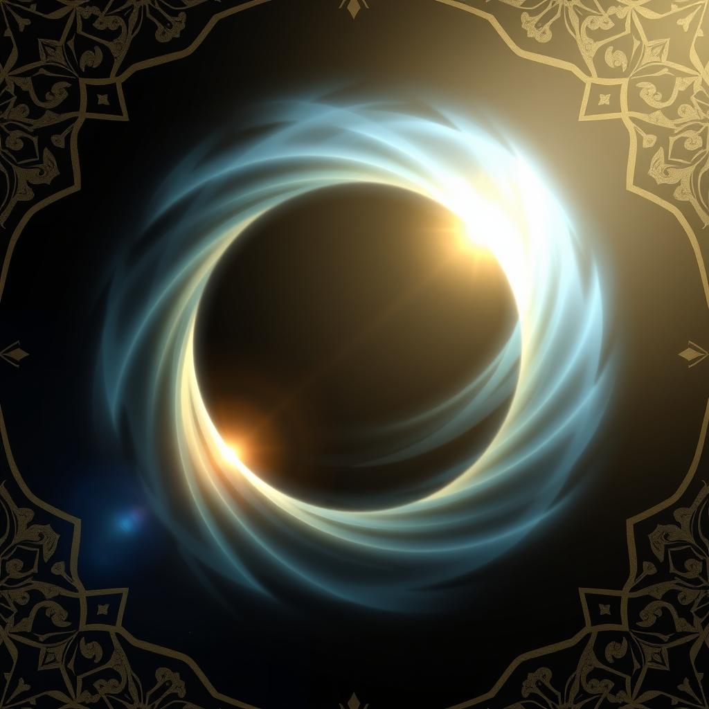 Conceptual image representing eternity and timelessness of Allah as AL-AAKHIR