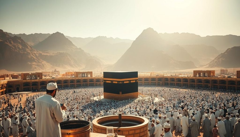 Hajj pilgrimage essential steps