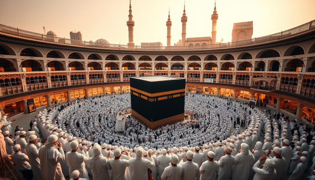 Hajj pilgrimage rituals