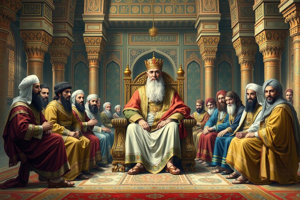 Historical image of Harun AR-RASHEED, the famous Abbasid Caliph