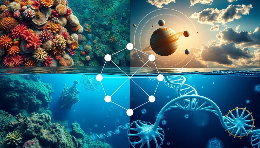 Natural systems showing divine order and governance
