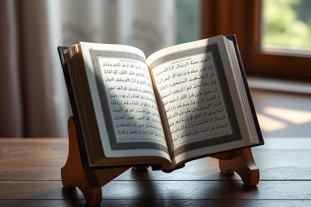 Open Quran with verse about AL-BAAQI (The Everlasting) highlighted