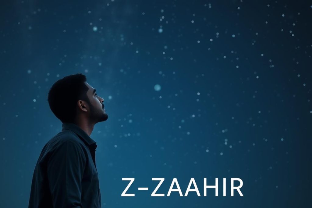 Person in contemplative reflection about Allah's signs