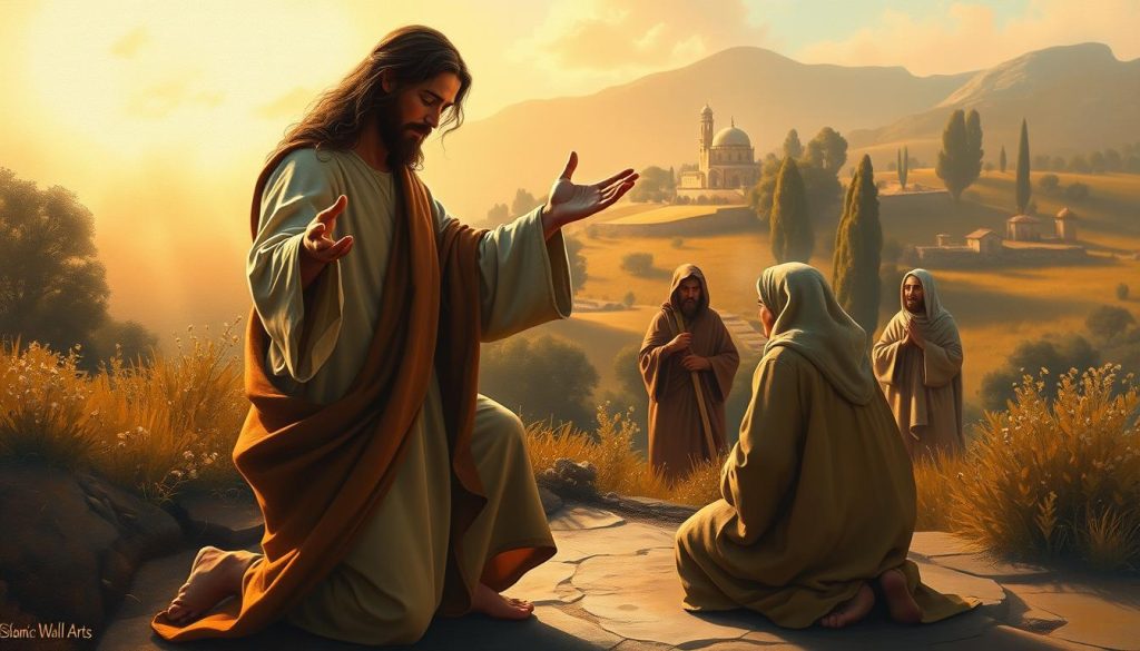 Prophet Jesus healing miracles