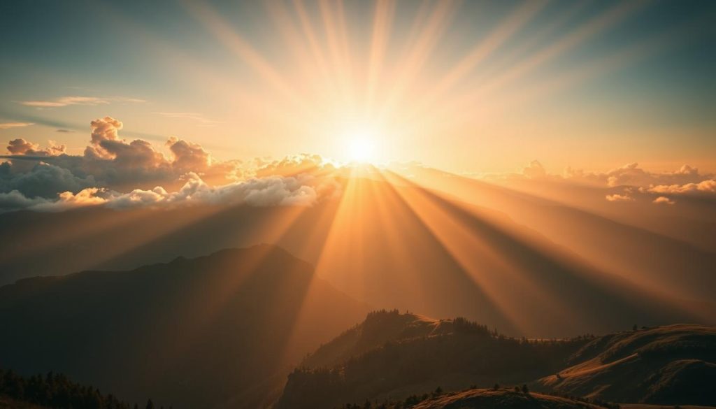 AL-MUQTADIR: The Divine Name of Perfect Power and Ability Sunrise over mountains symbolizing hope and divine power