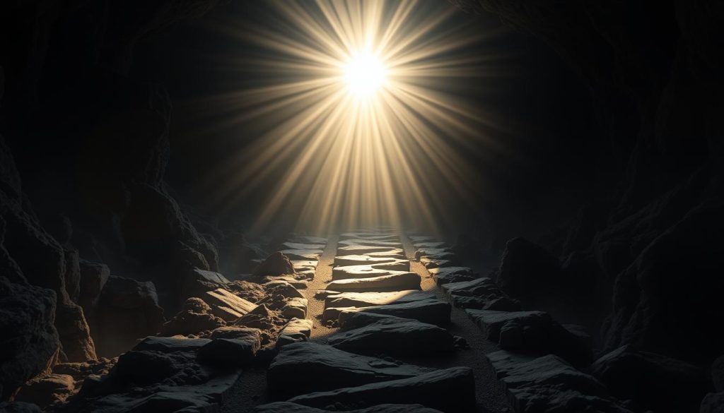 Symbolic representation of AR-RASHEED's guidance in modern life