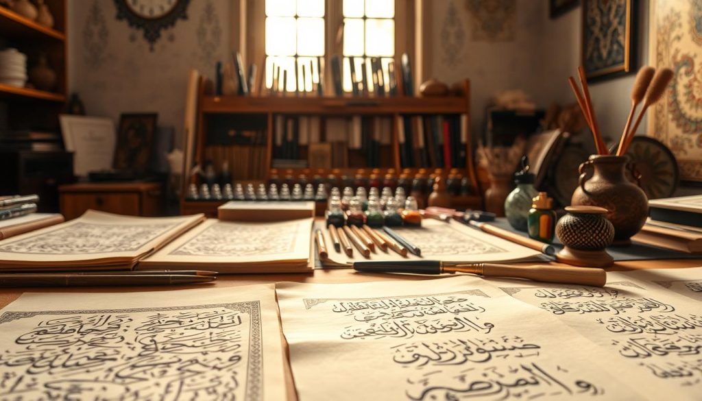 arabic calligraphy crafts for beginners