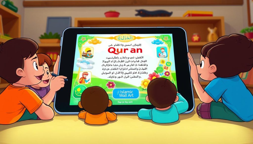 interactive quran teaching for kids