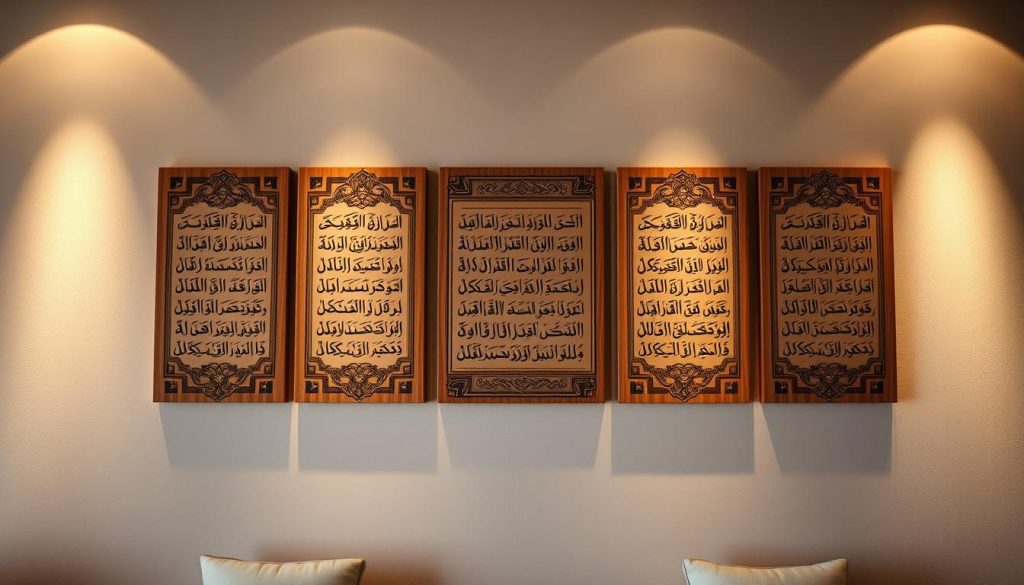 quranic verses wall hangings