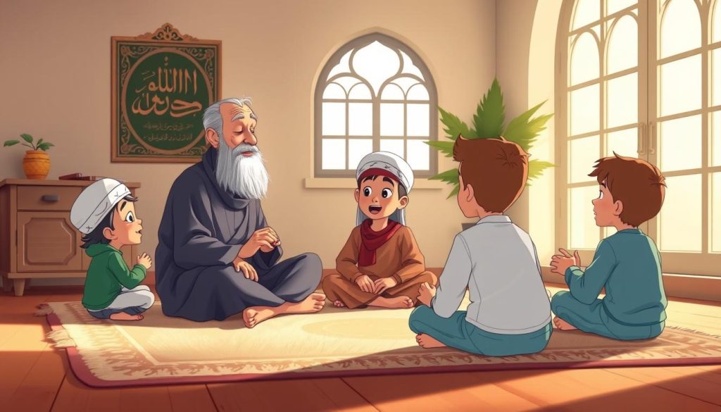 teaching children Islamic principles