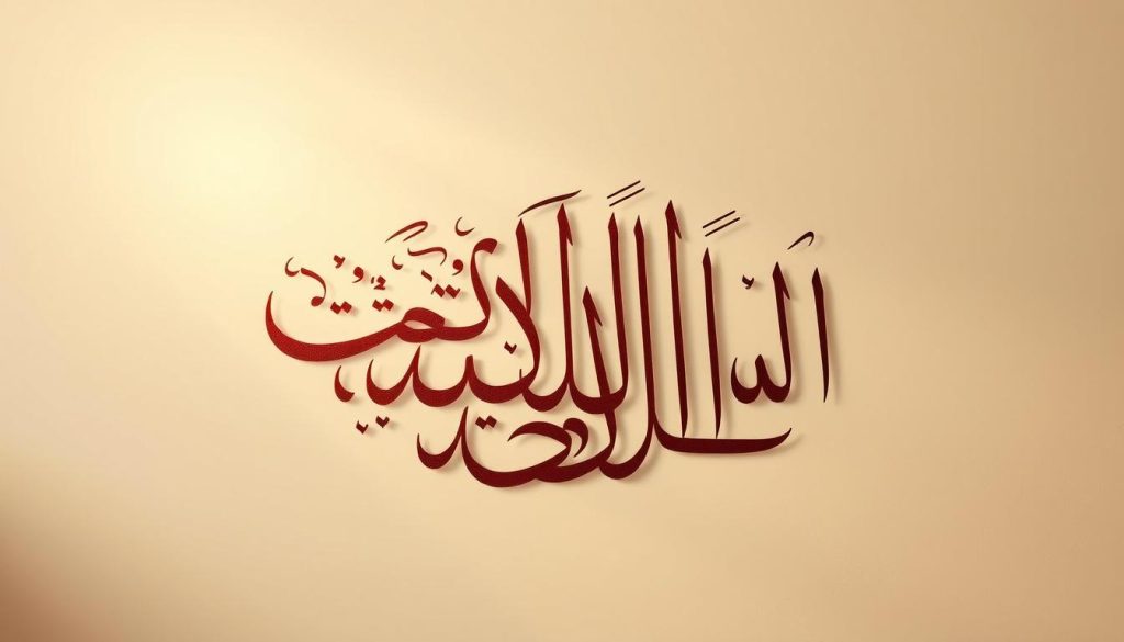 thuluth script calligraphy example