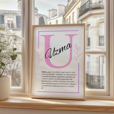 Uzma Islamic Wall Art