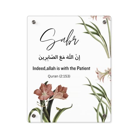 Inspirational Acrylic Wall Art Panel