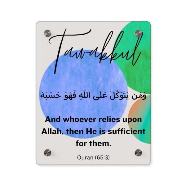 Inspirational Acrylic Wall Art