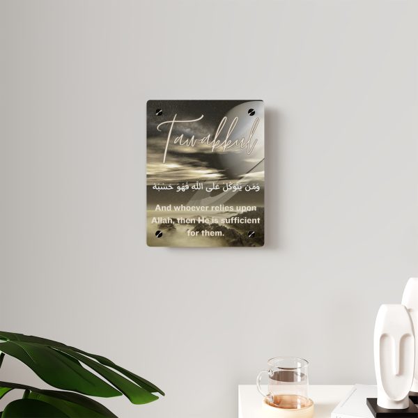Modern Acrylic Wall Art Panels, Inspirational Home Decor, Motivational Gift, Islamic Artwork, Office Wall Decor, Unique Wall Hanging - Image 3