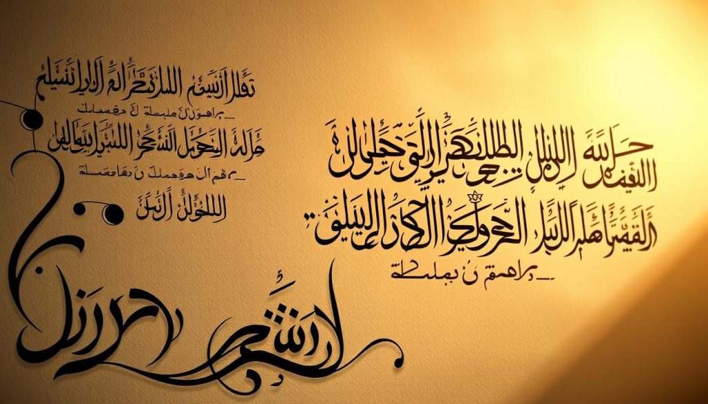 Arabic calligraphy styles