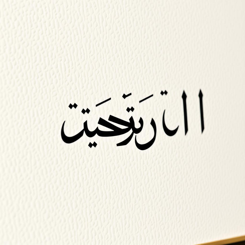 Islamic Wall Art: Where Faith Meets Artistic Expression Arabic calligraphy wall art featuring Bismillah in elegant script