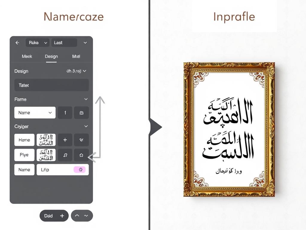 Islamic Wall Art: Where Faith Meets Artistic Expression Customization process for personalized Islamic wall art