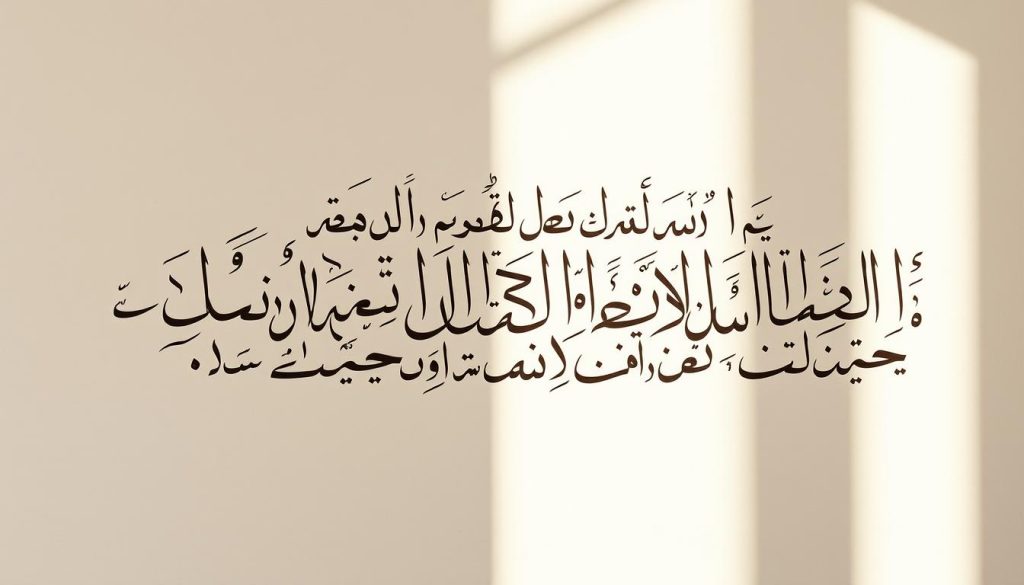 Quranic calligraphy art