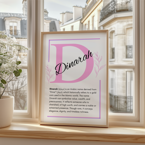 Dinarah Islamic Wall Art