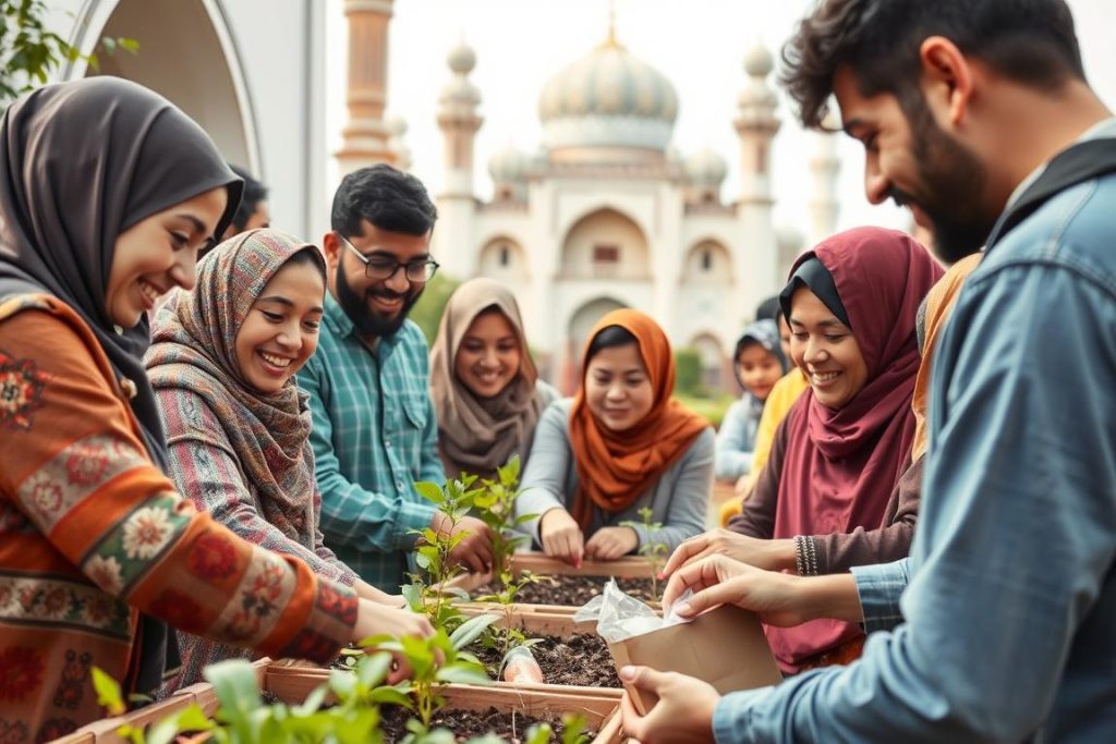 Al-Kareem: The Divine Meaning and Its Transformative Benefits Community members working together on a charitable project