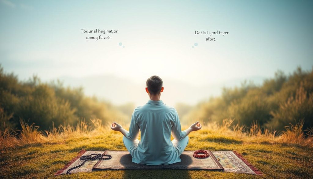 Al-Kareem: The Divine Meaning and Its Transformative Benefits Person in peaceful meditation reflecting on divine attributes of Al-Kareem