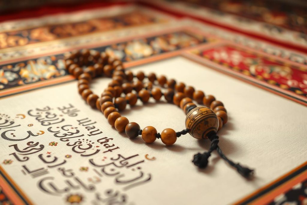 Understanding ASH-SHAHEED: Meaning and Benefits of Exploring This Concept Prayer beads (tasbih) used for remembrance of divine names